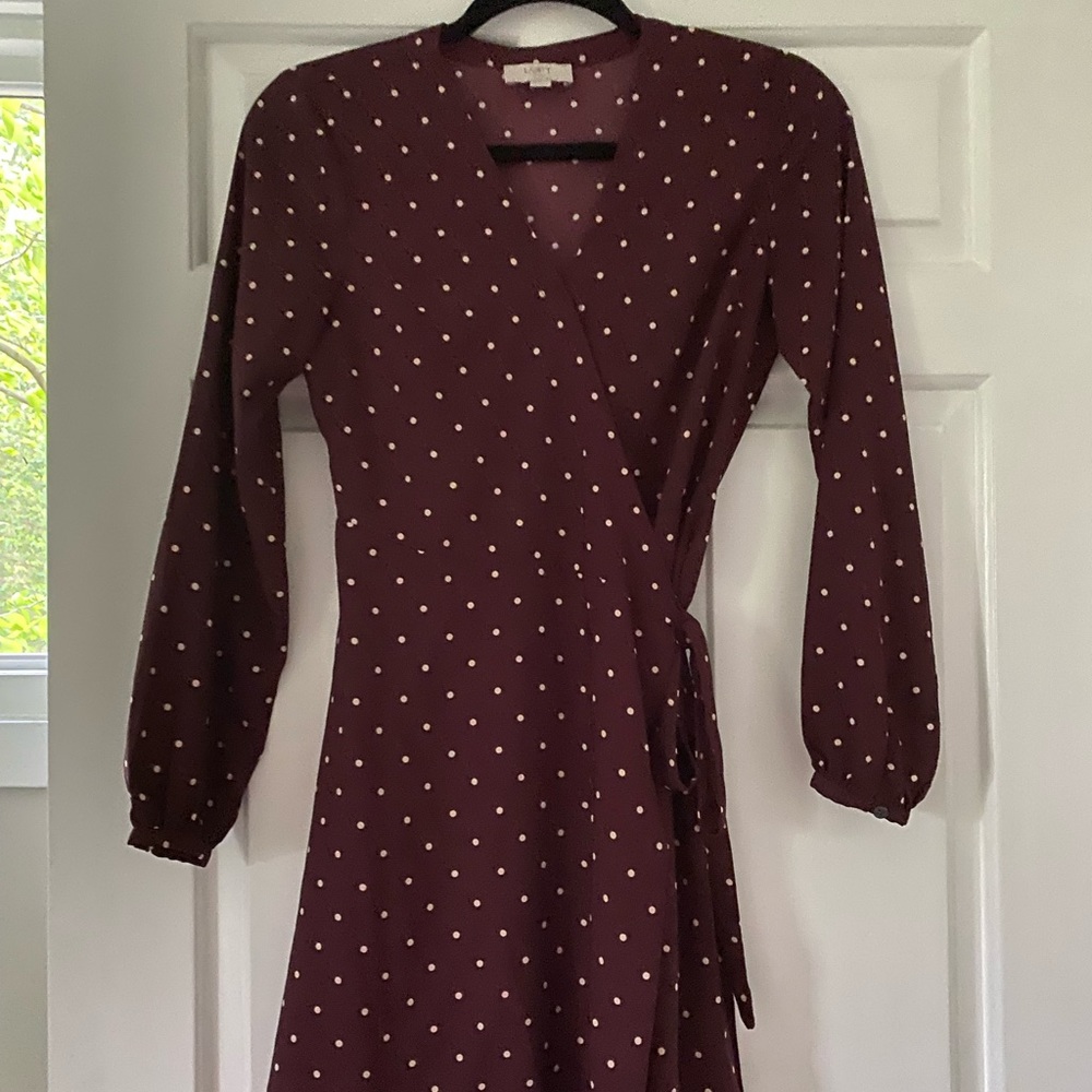 Loft Outlet Petite Wrap Dress